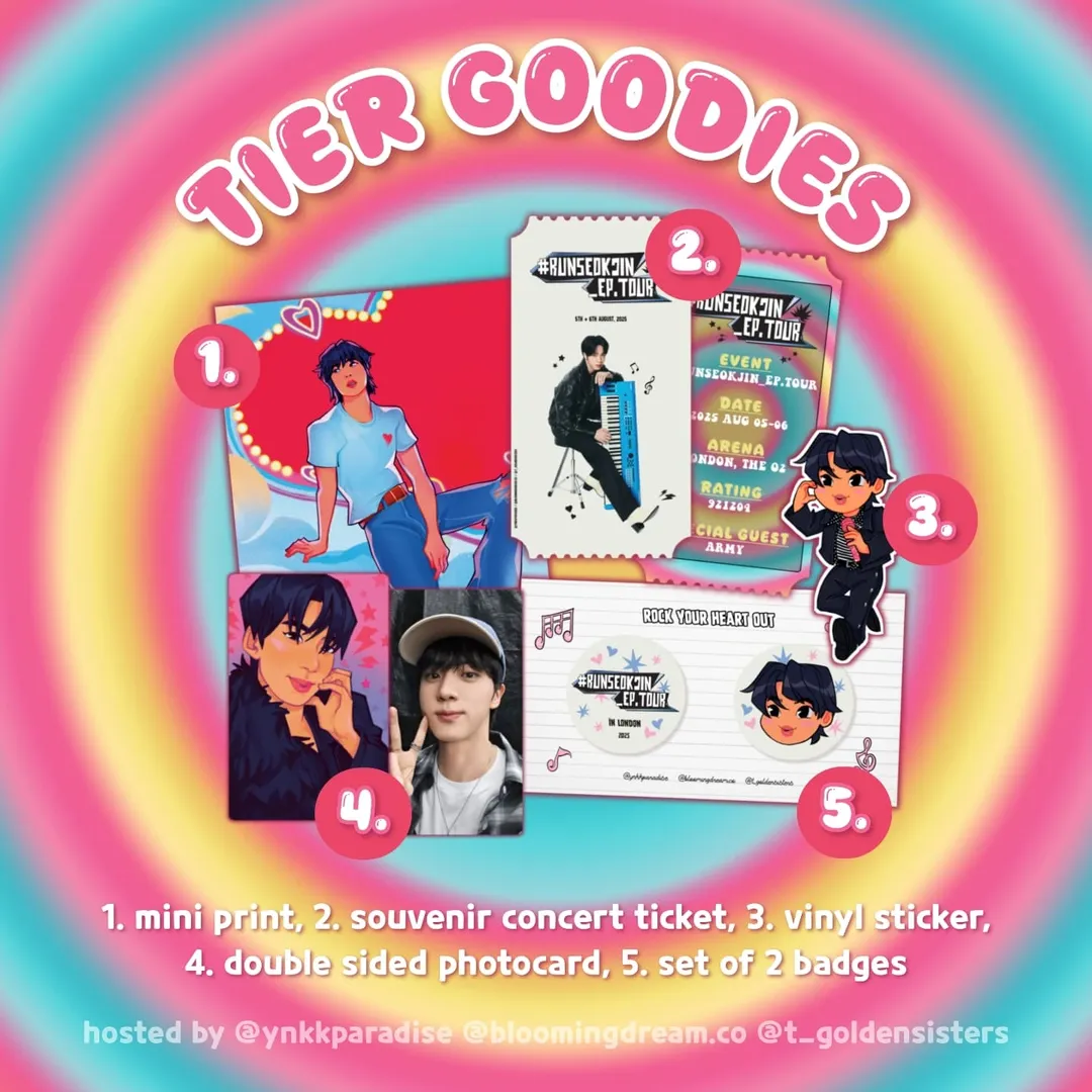 Run Seokjin Tour Cupsleeve Event - Image 2