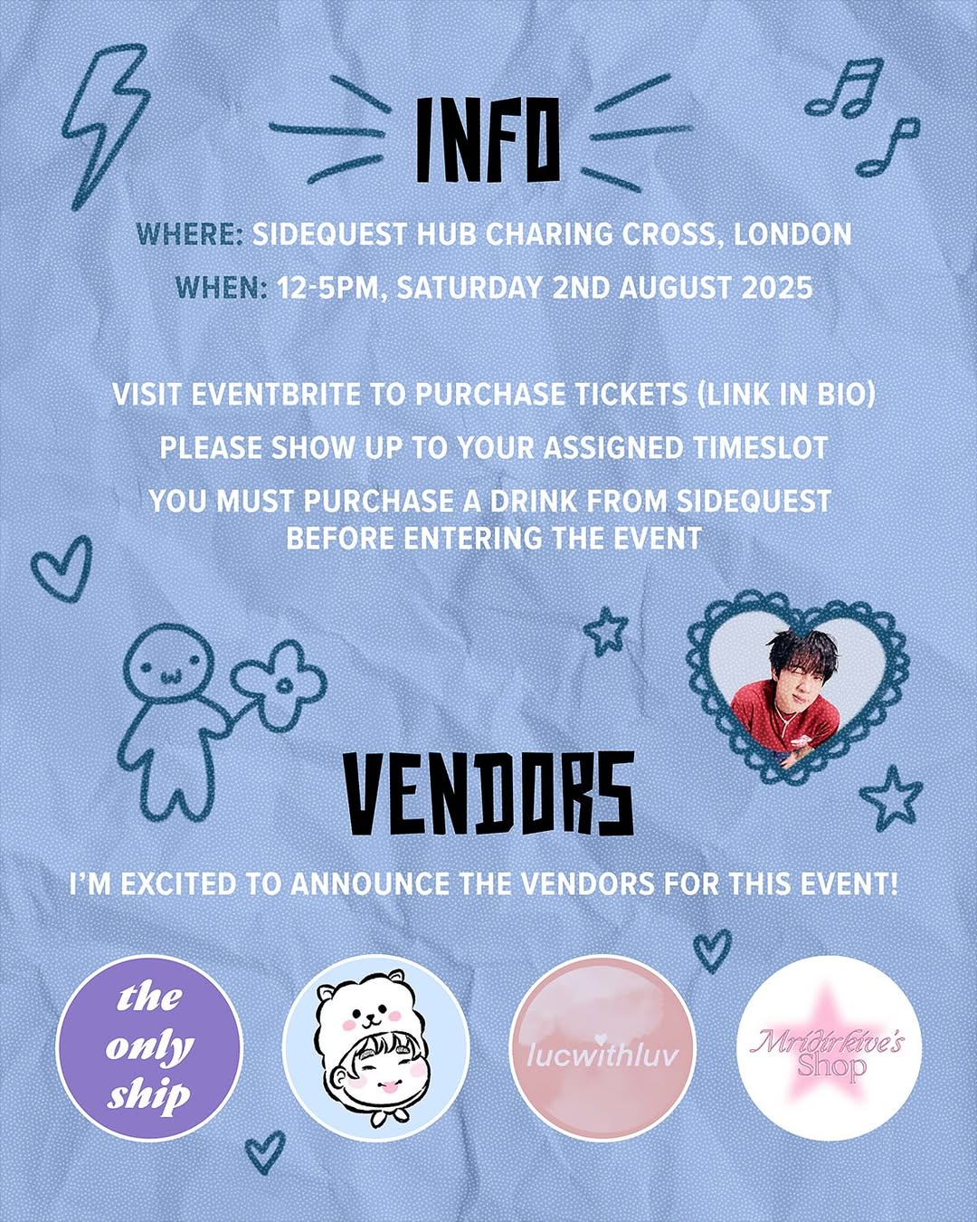 #RUNSEOKJIN_EP.TOUR - BTS Jin Cupsleeve Event - Image 3