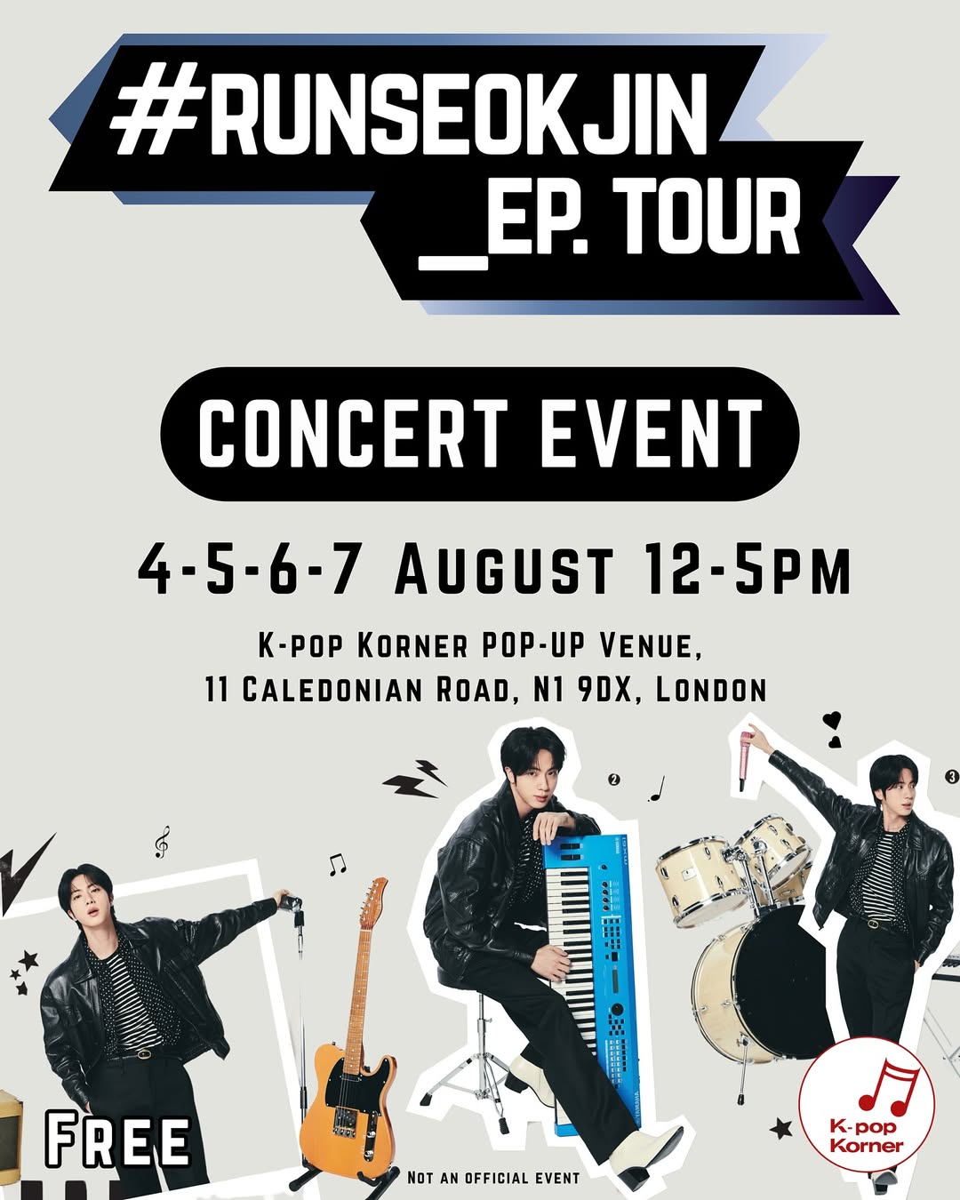 RunSeokjin_EP.TOUR in London CONCERT EVENT - Image 1