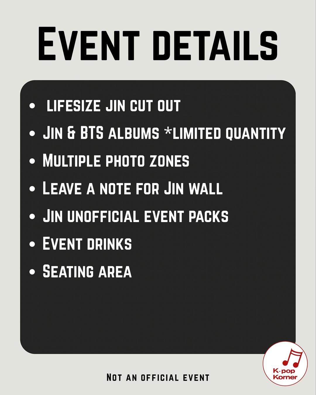 RunSeokjin_EP.TOUR in London CONCERT EVENT - Image 2
