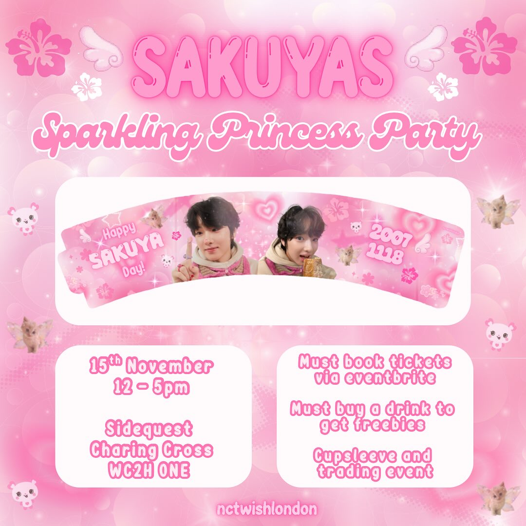Sakuyas Sparkling Princess Party - A cupsleeve event for sakuya - Image 1