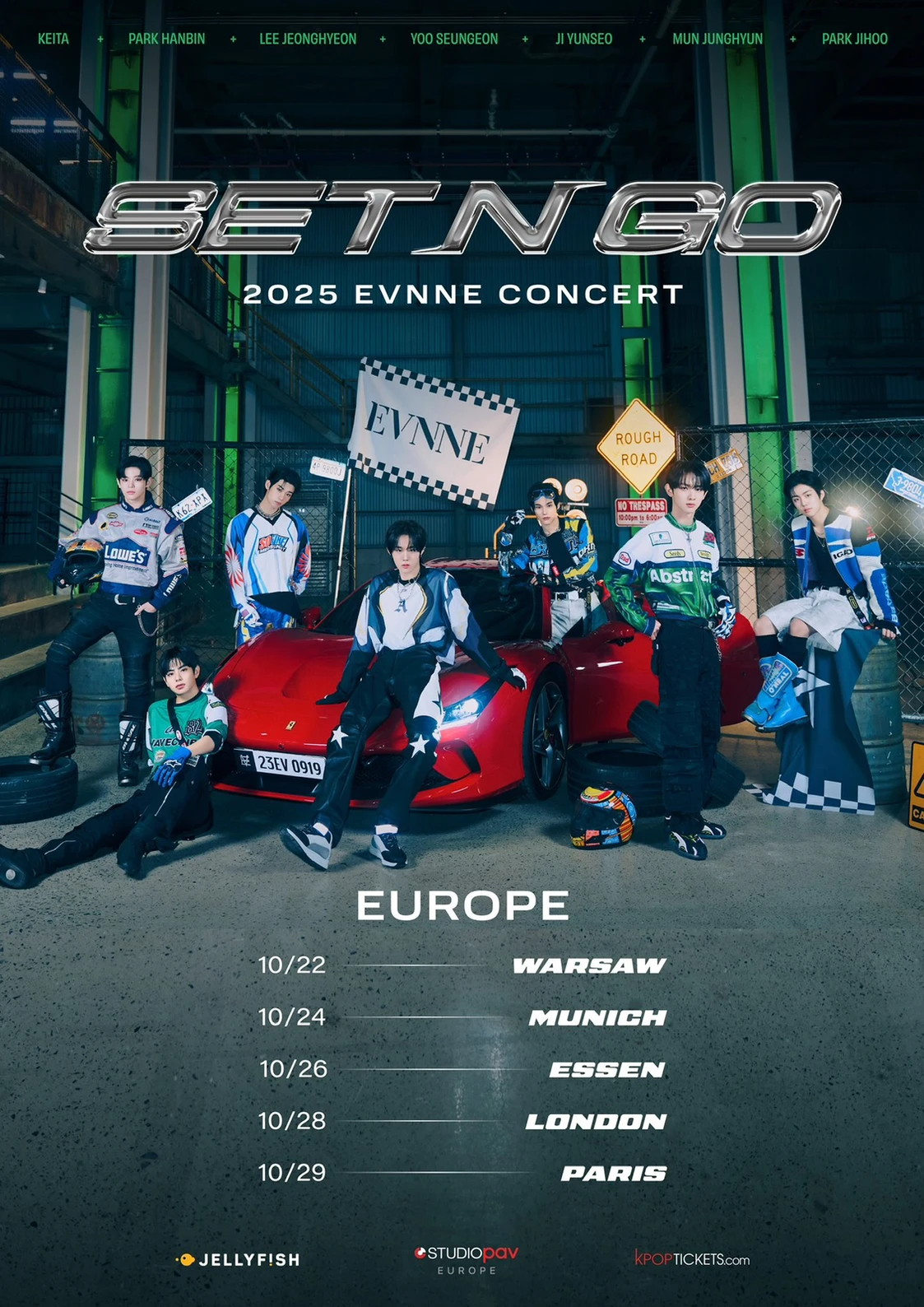 Set 'n Go - EVNNE 2025 World tour