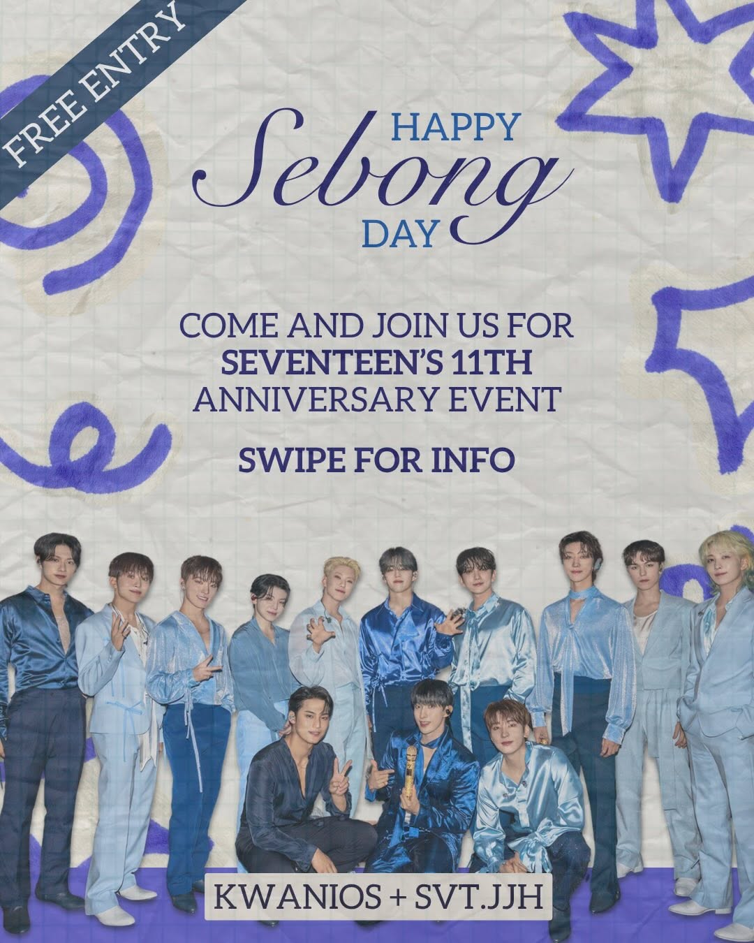 SEVENTEEN 11th Anniversary ‘HAPPY SEBONG DAY’ – Birmingham, 23 May 2026 ...