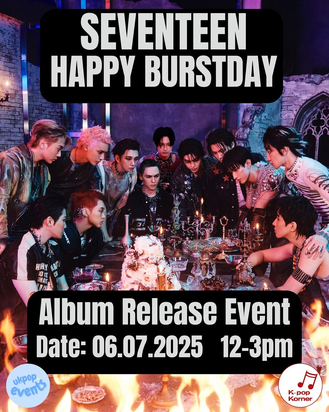 SEVENTEEN ‘HAPPY BURSTDAY’ Album Release Event