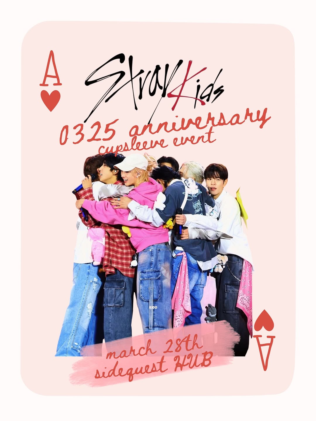 STRAY KIDS 8th Anniversary Cupsleeve
