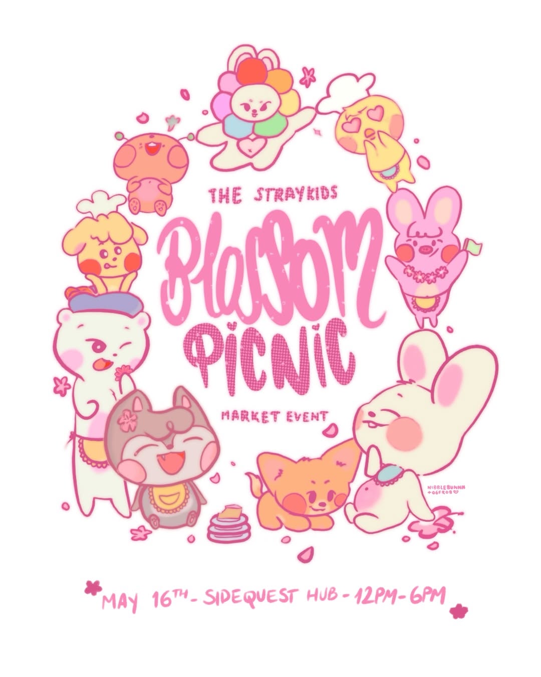 Stray Kids Blossom Picnic Spring Market