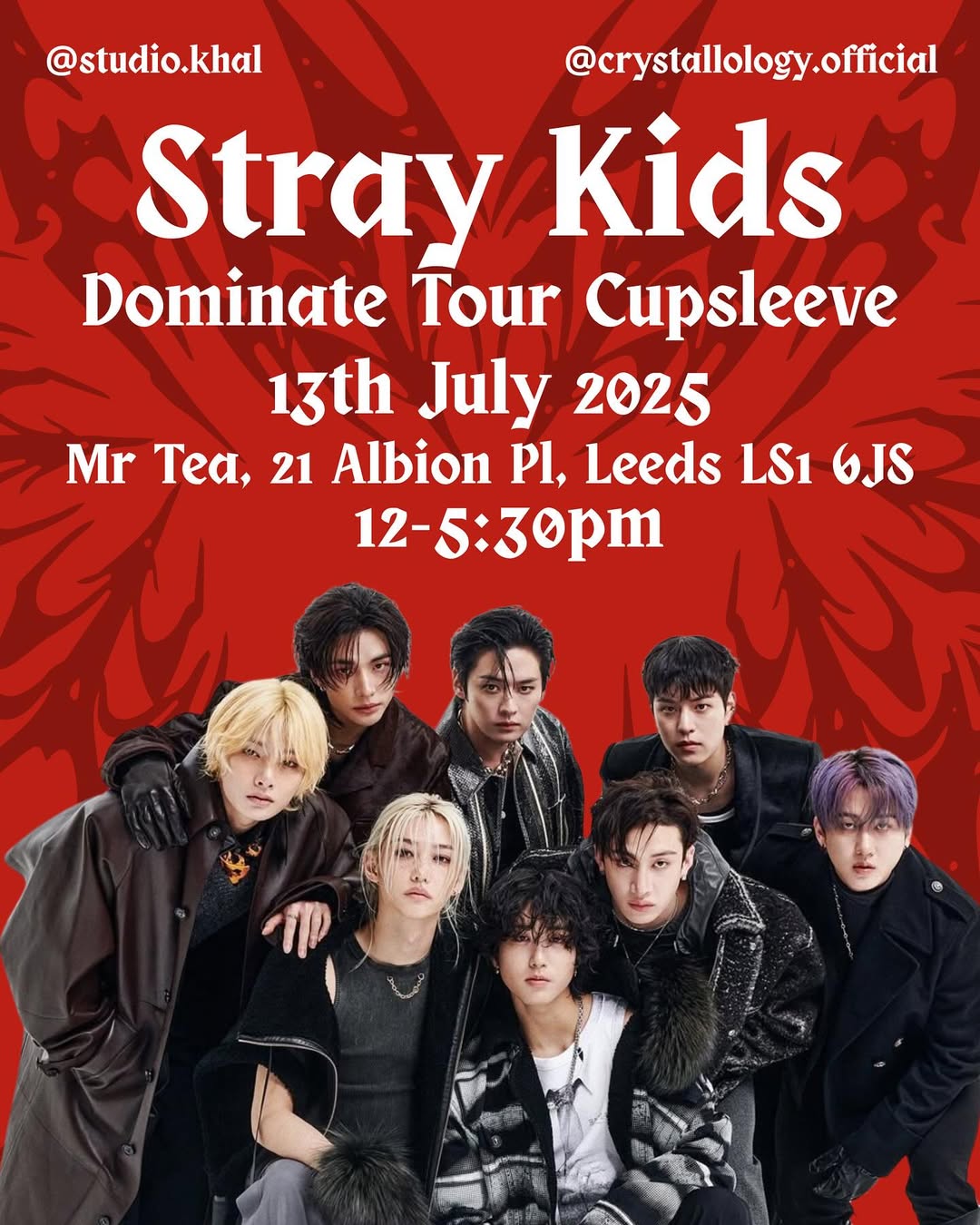 Stray Kids Concert Cupsleeve - LEEDS