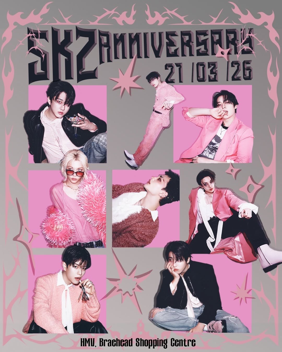 Stray Kids Debut Anniversary Cupsleeve Event