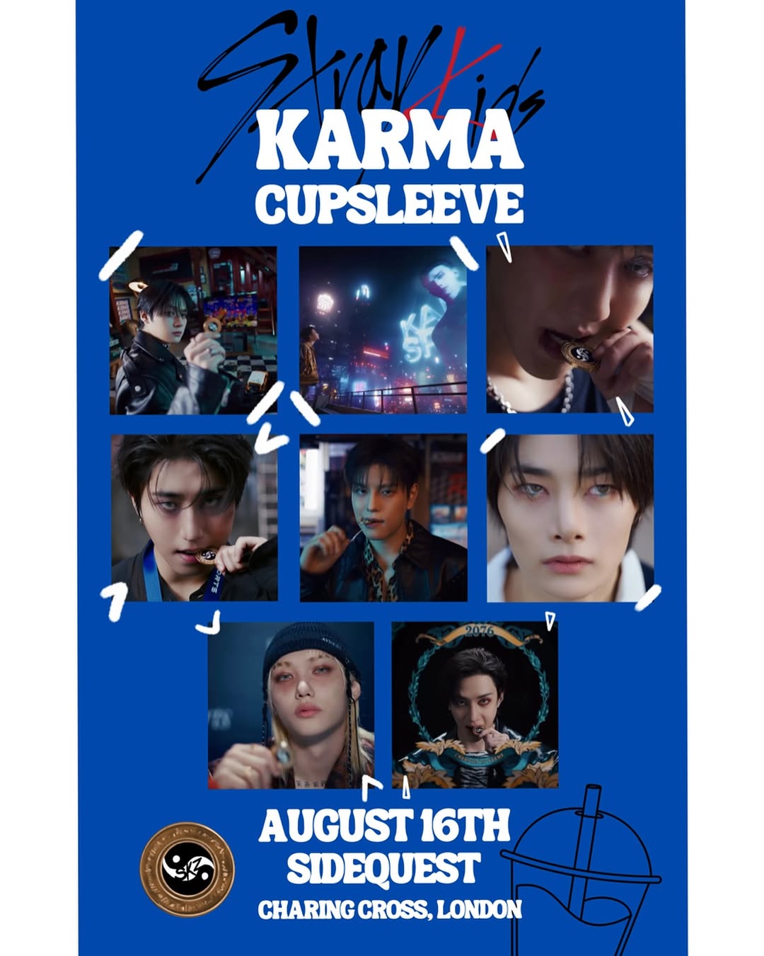 Stray Kids KARMA Release Cupsleeve Event - Image 1