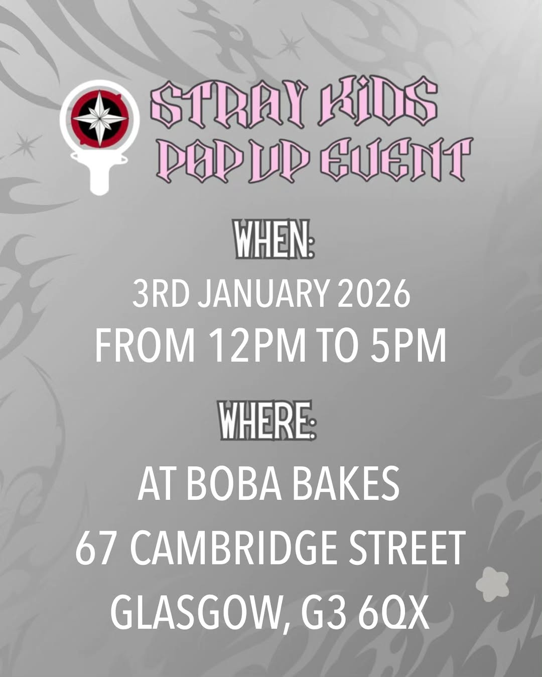 STRAY KIDS K-POP KORNER’S POP UP! GLASGOW - Image 2