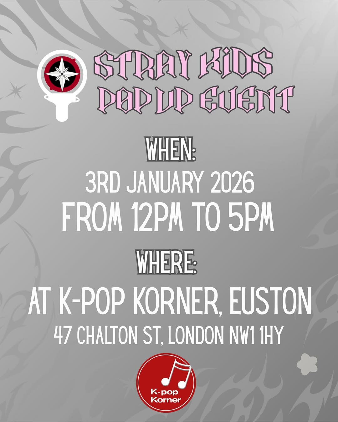 STRAY KIDS K-POP KORNER’S POP UP! LDN EUSTON! - Image 5