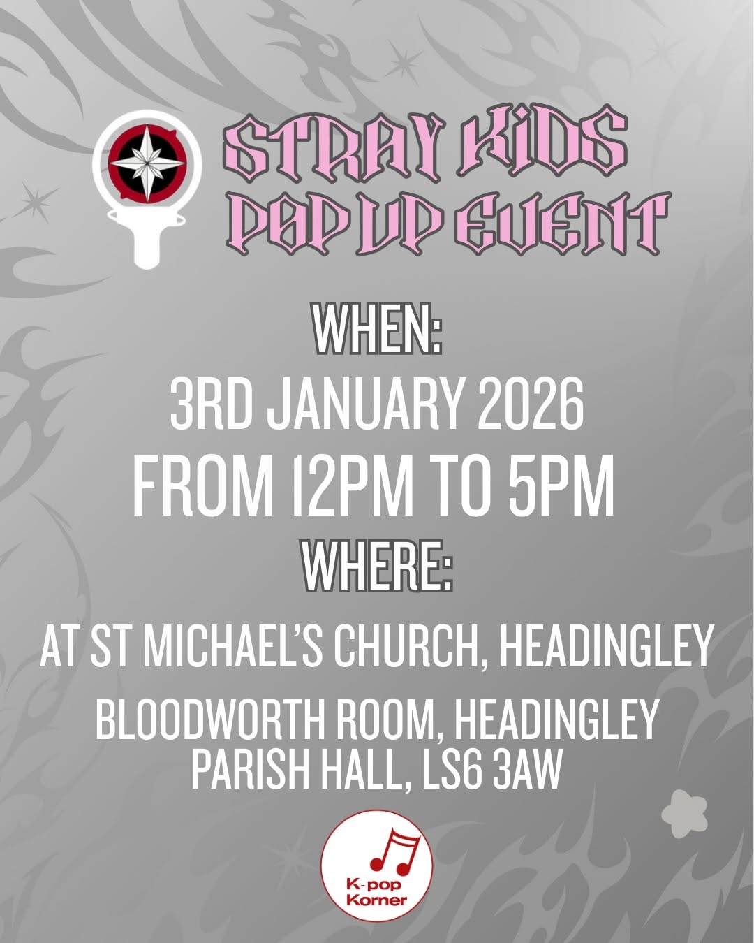 STRAY KIDS K-POP KORNER’S POP UP! LEEDS - Image 2