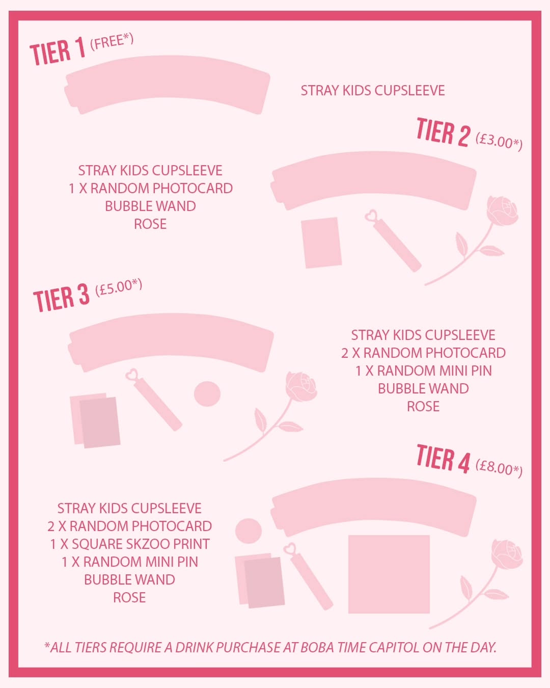 STRAY KIDS 'HEARTS IN BLOOM' CUPLSEEVE - Image 2