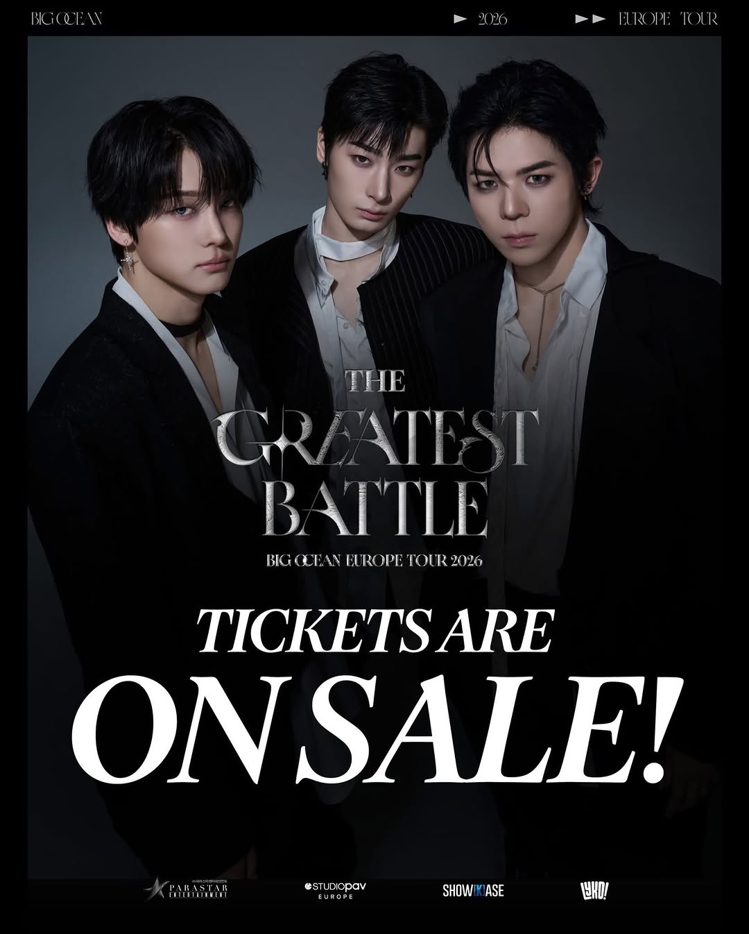 The Greatest Battle BIG OCEAN EUROPE TOUR 2026 