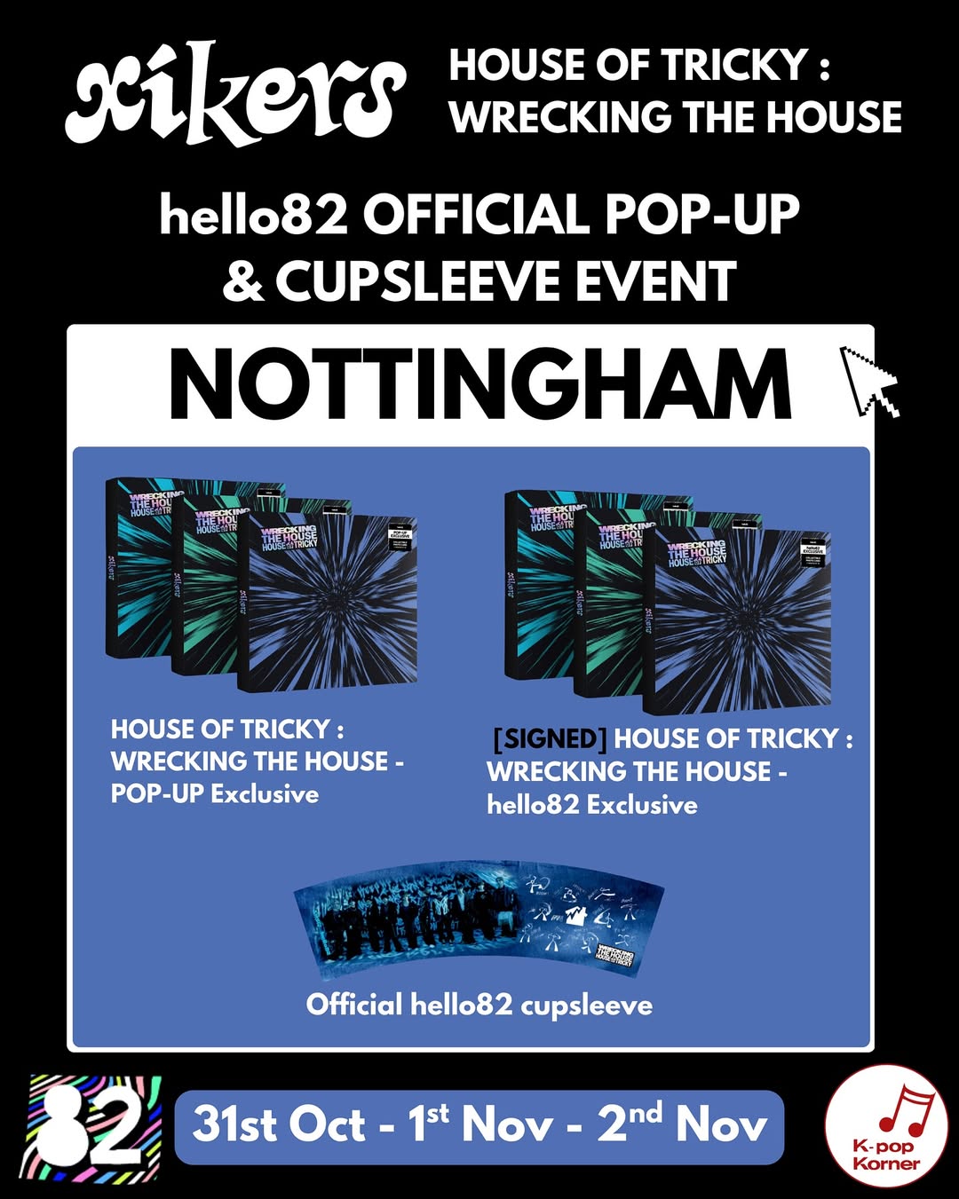 The xikers “HOUSE OF TRICKY: WRECKING THE HOUSE” 