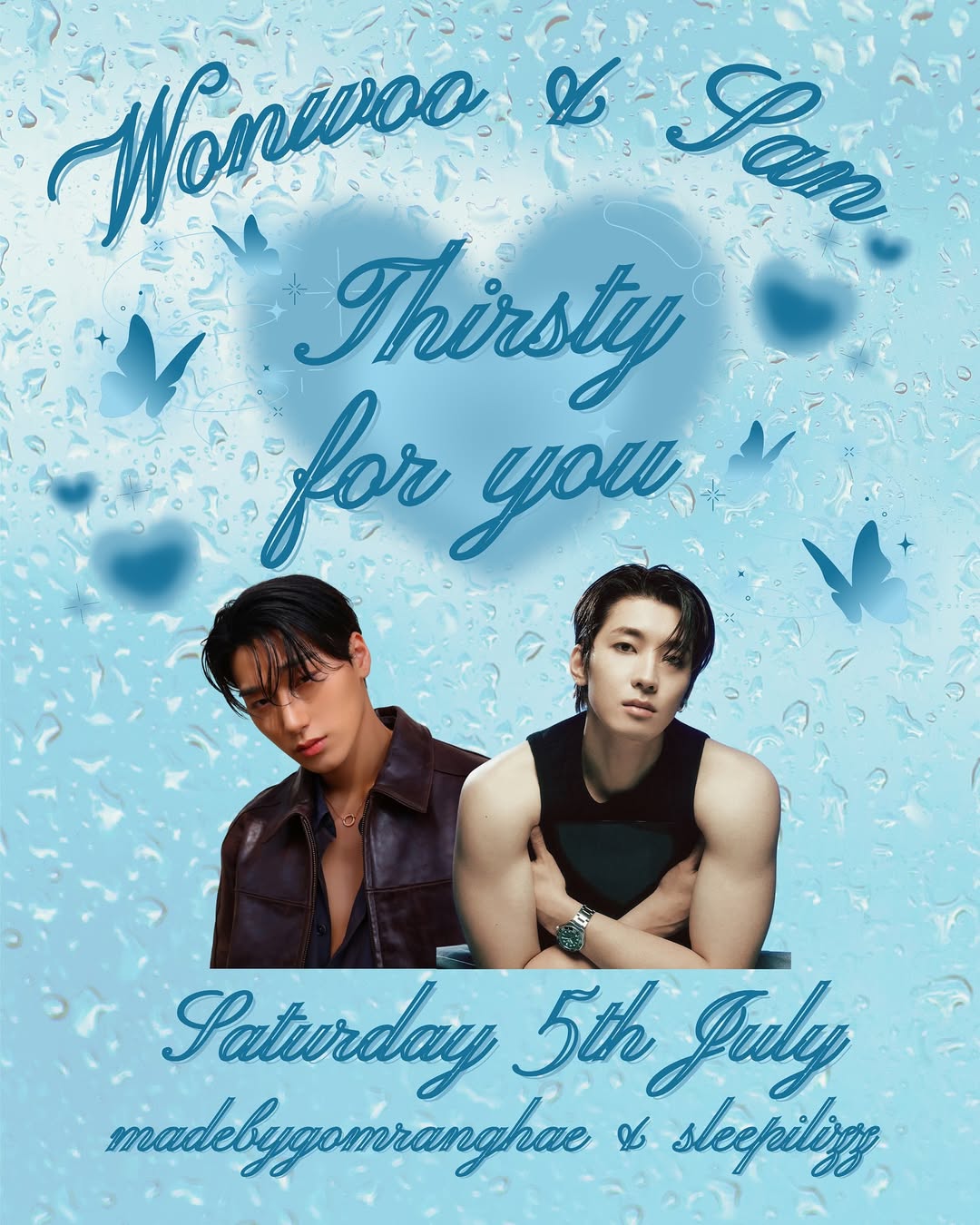Thirsty for You: Wonwoo & San Cupsleeve