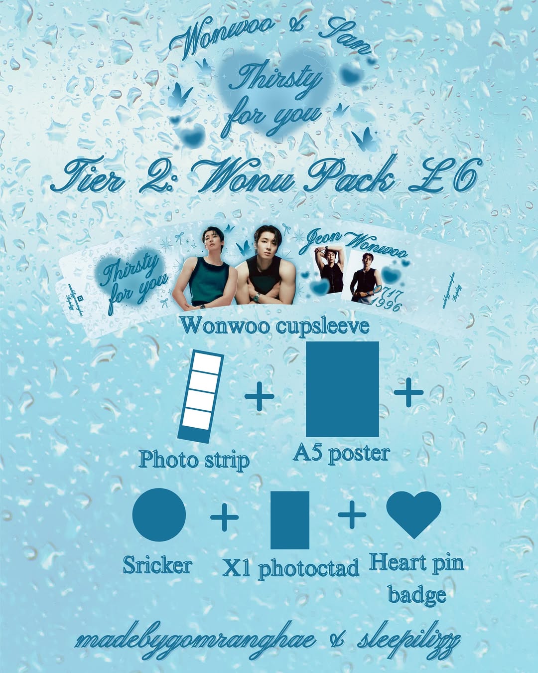 Thirsty for You: Wonwoo & San Cupsleeve - Image 3