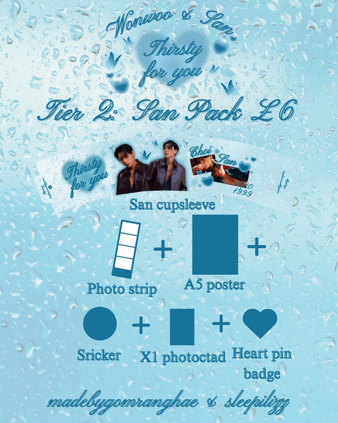 Thirsty for You: Wonwoo & San Cupsleeve - Image 4