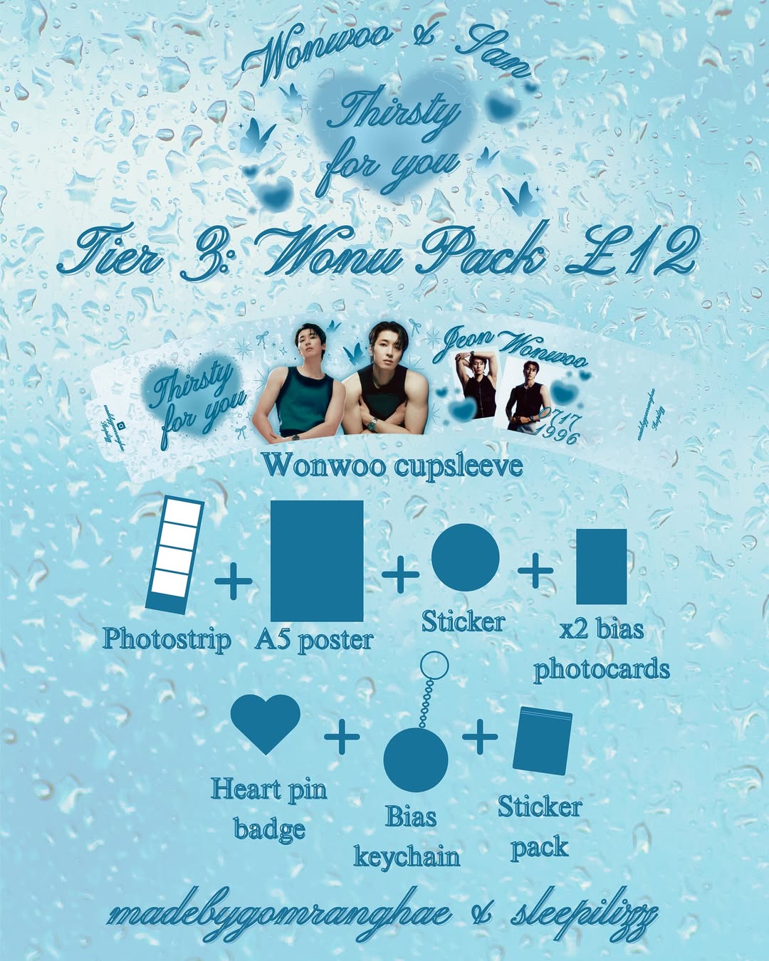 Thirsty for You: Wonwoo & San Cupsleeve - Image 5