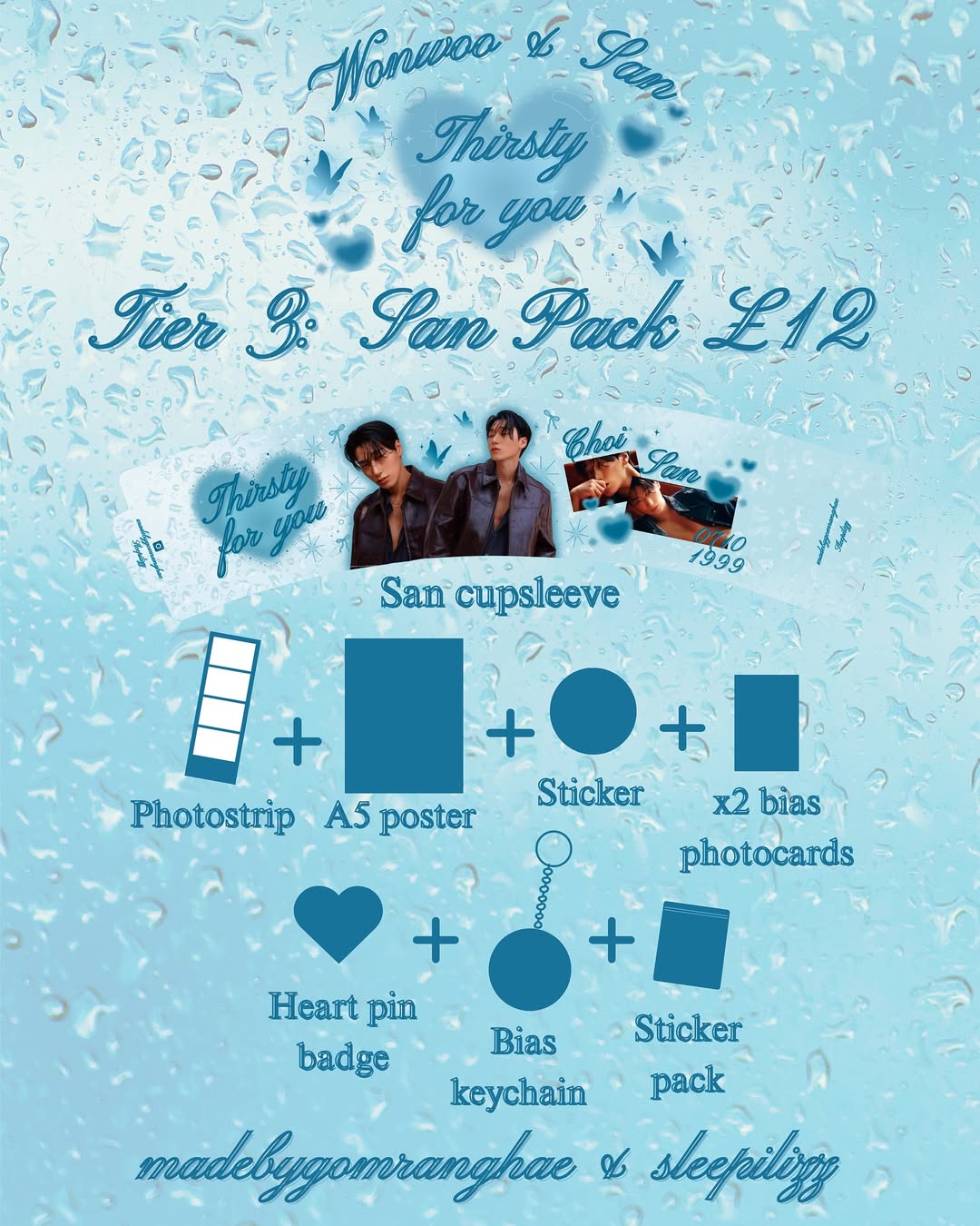 Thirsty for You: Wonwoo & San Cupsleeve - Image 6