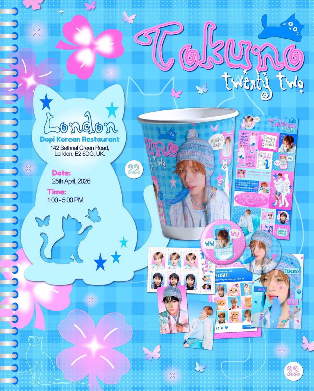 TOKUNO TWENTY TWO - YUSHI BIRTHDAY CAFE EVENT - Image 2