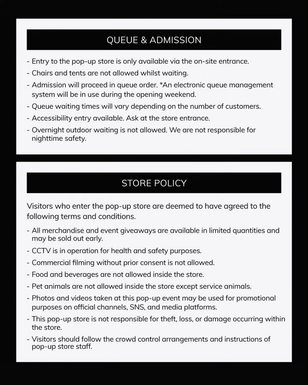 Artist-Made Collection by ENHYPEN POP-UP in LONDON - Image 3