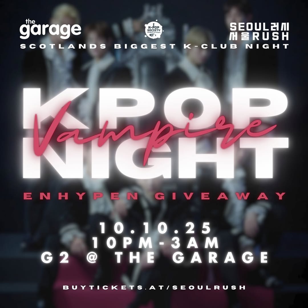 VAMPIRE KPOP PARTY GLASGOW - Image 1