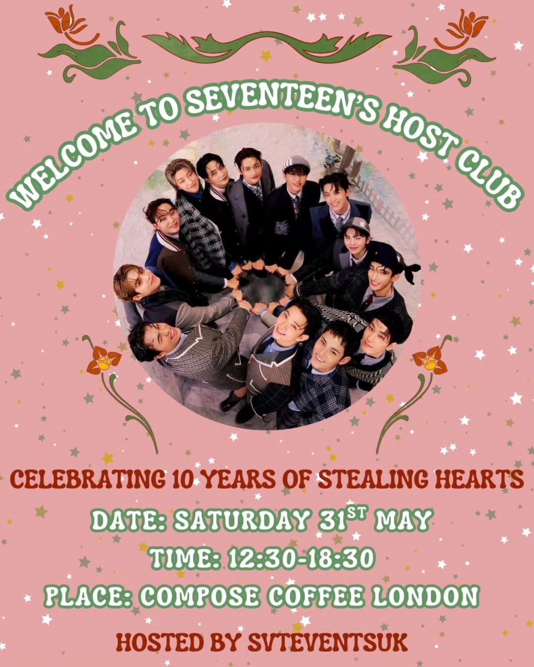 WELCOME TO SEVENTEEN'S HOST CLUB (ANNIVERSARY CUPSLEEVE EVENT) - Image 1