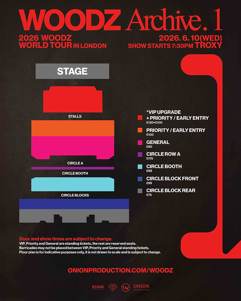 WOODZ Archive 1 World tour 2026 - Image 2
