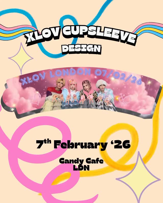 XLOV cupsleeve CandyCafeLDN