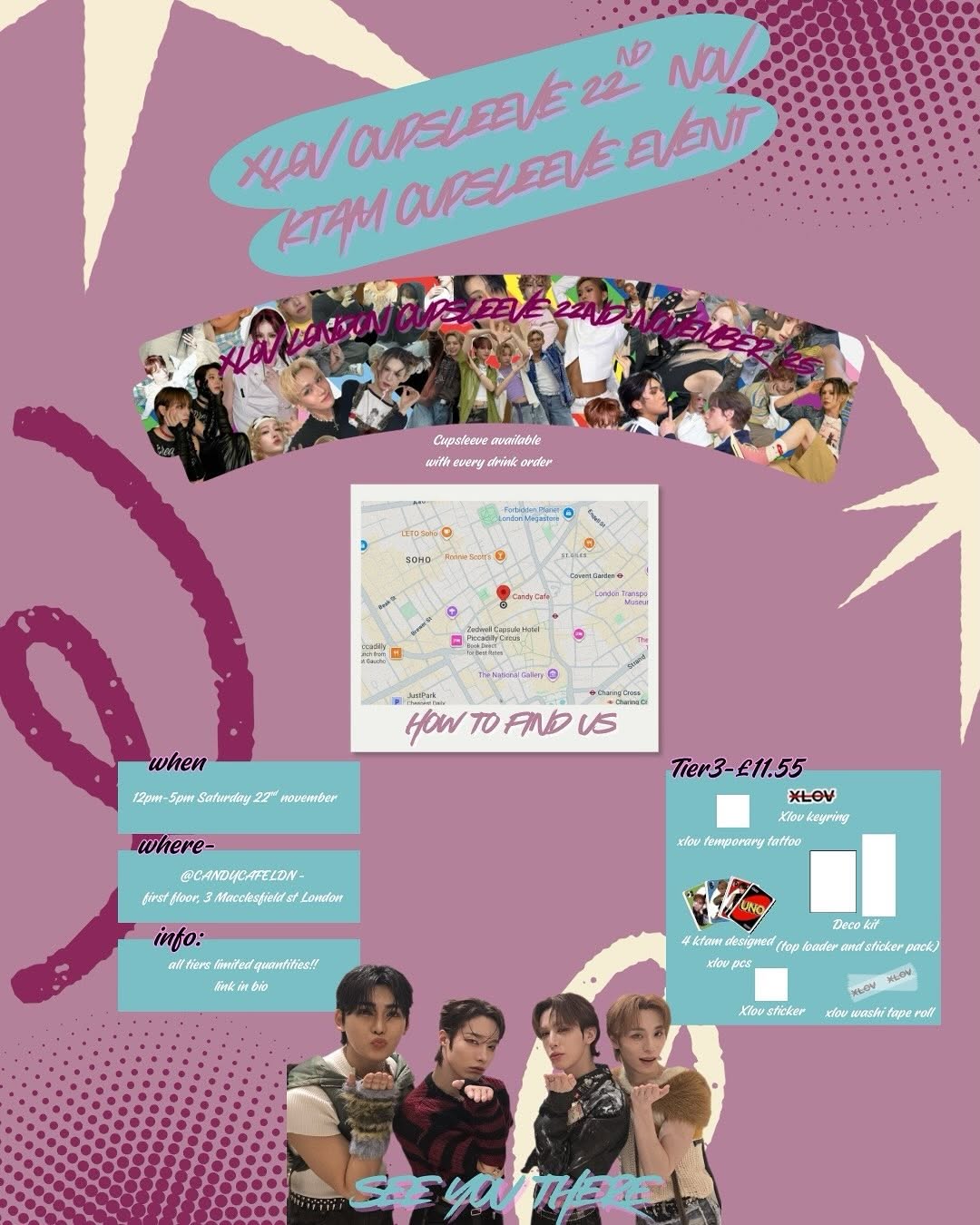 XLOV cupsleeve CandyCafeLDN - Image 3