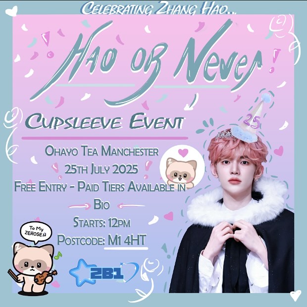 Zhang Hao Birthday Hao-Clipse Exclusive Tier