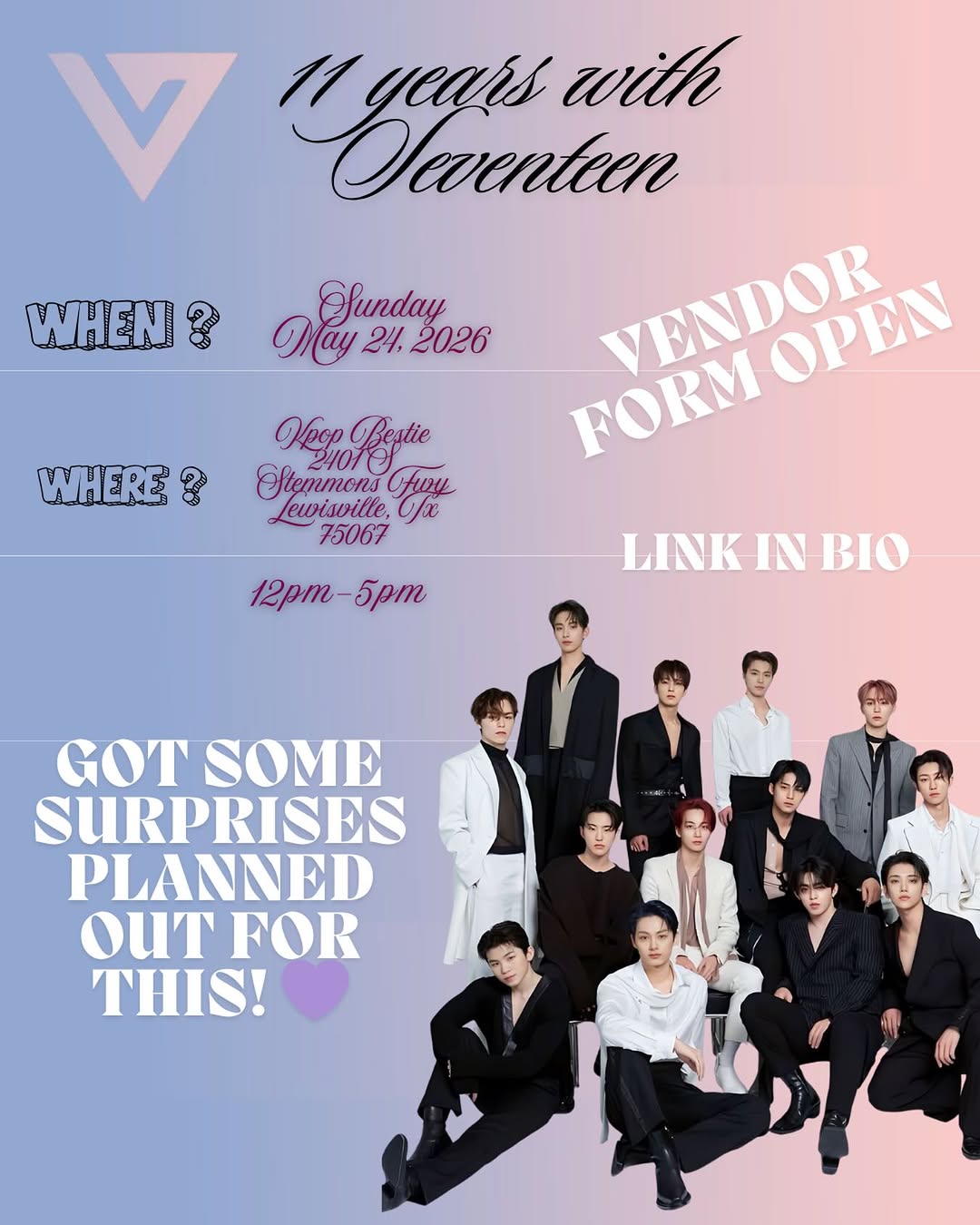 11 years with Seventeen