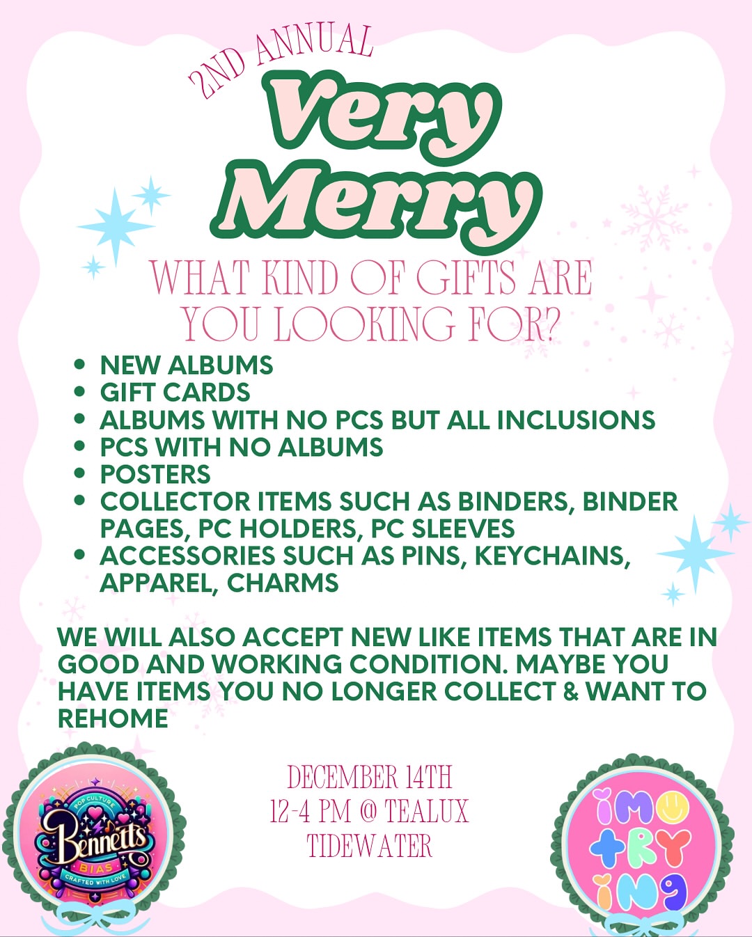 2nd Annual Very Merry A Multi Stan Cupsleeve Event - Image 4