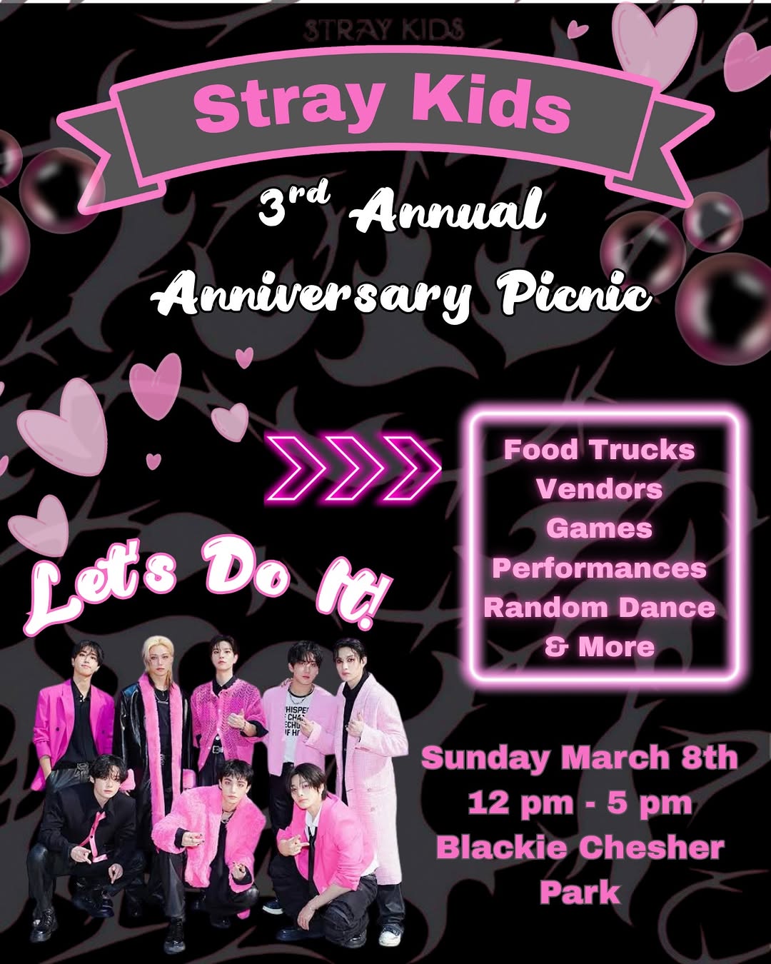 3rd Annual Stray Kids Anniversary Picnic