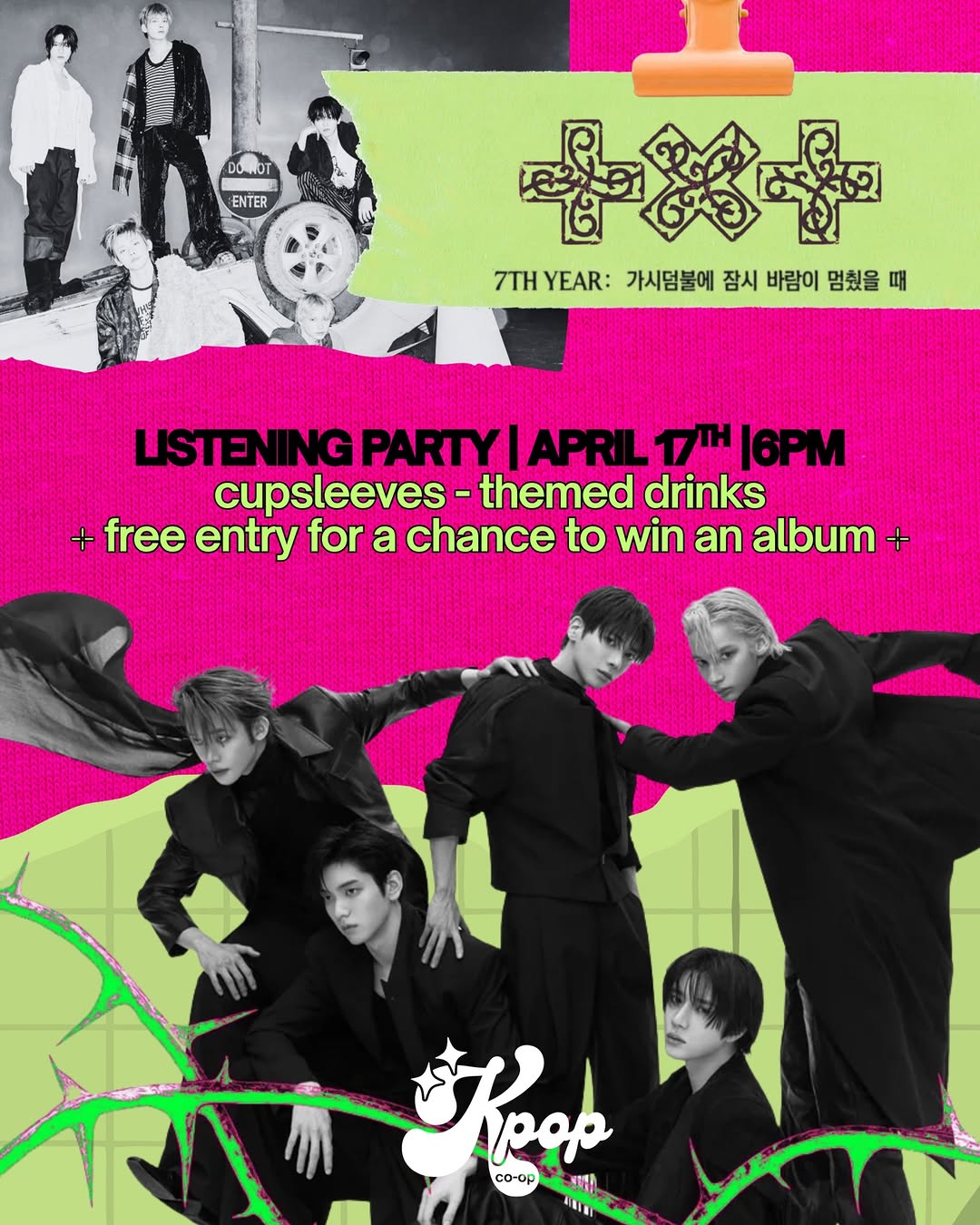 7th Year: A Moment of Stillness in the Thorns Listening Party