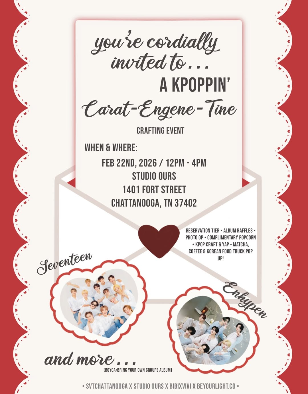 A Kpoppin’ Carat-Engene-Tine crafting event