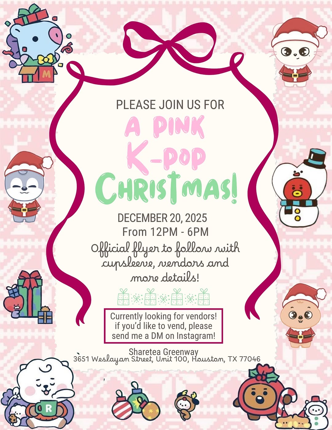 A pink K-pop Christmas! - Image 1