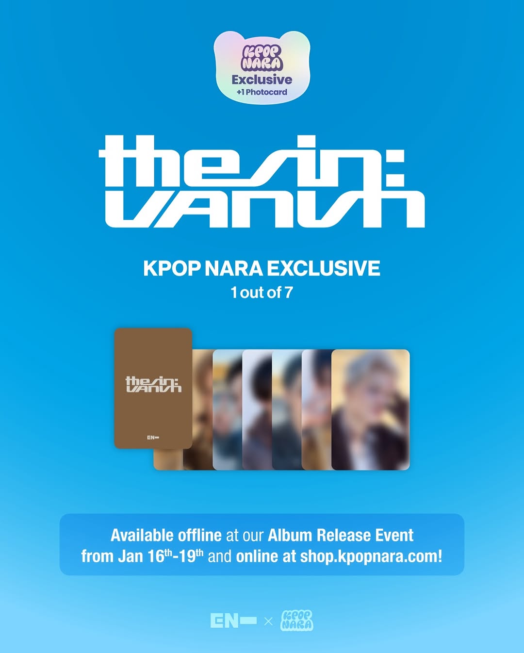 Album Release THE SIN : VANISH KPOP NARA Exclusive - Image 3