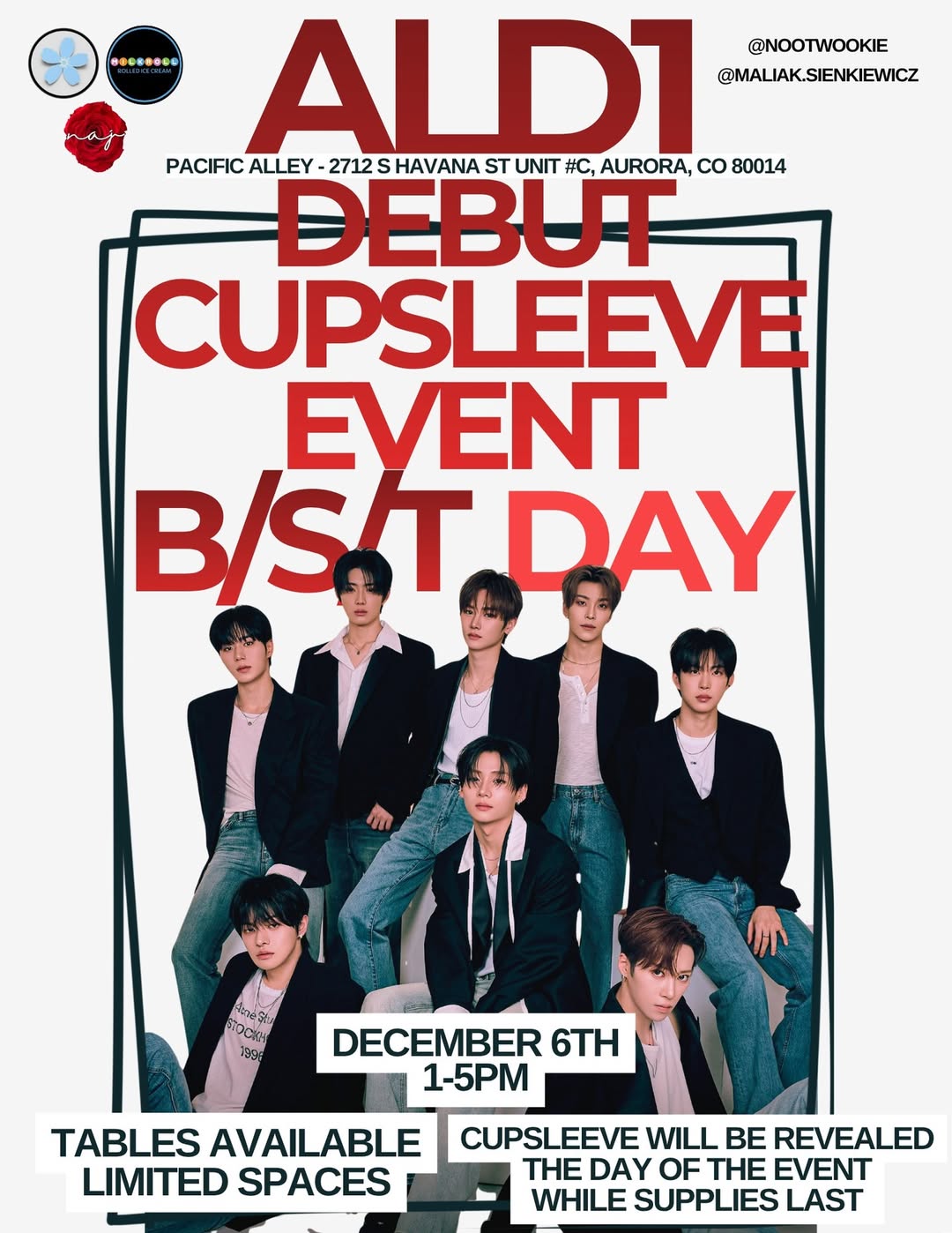 ALD1 DEBUT CUPSLEEVE EVENT BST DAY - Cover image