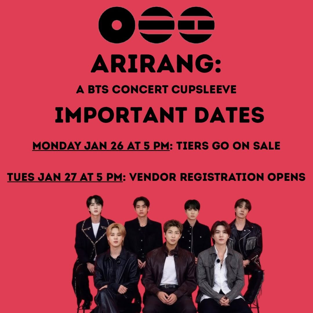 ARIRANG: A BTS CONCERT CUPSLEEVE - Image 4
