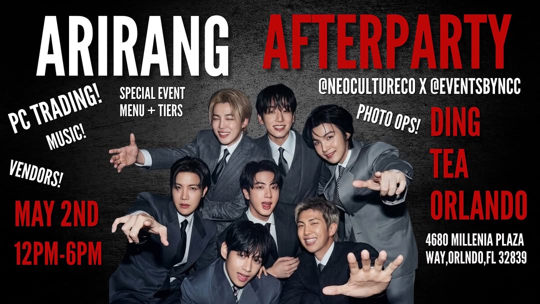 ARIRANG AFTERPARTY EVENT