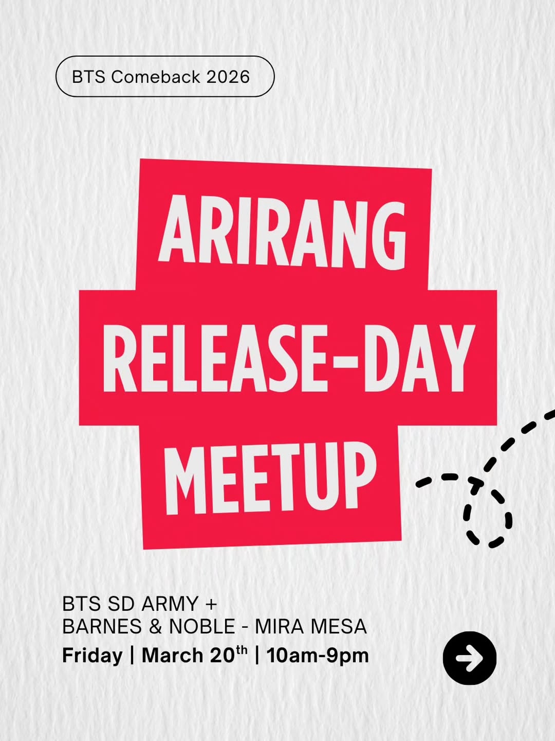 Arirang Album Release Day Meetup