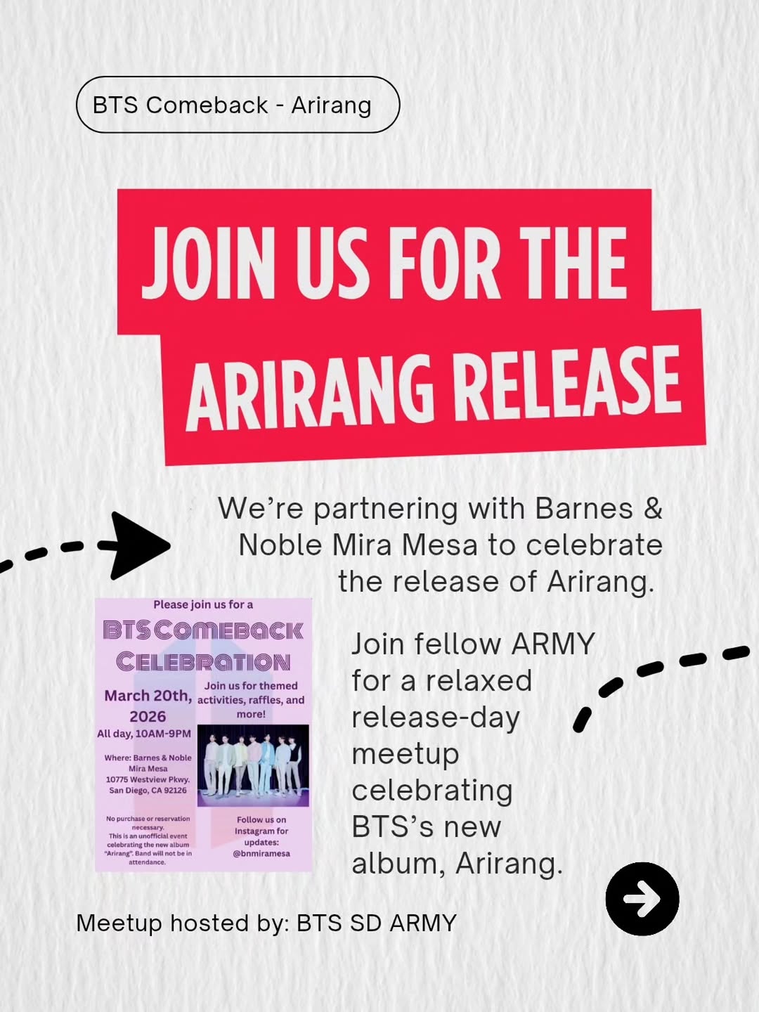 Arirang Album Release Day Meetup - Image 2