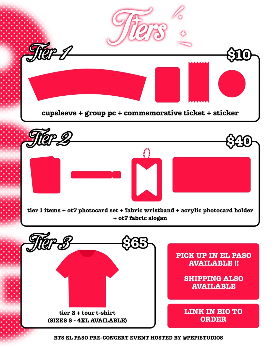 Arirang El Pase Pre-Concert Cupsleeve - Image 3