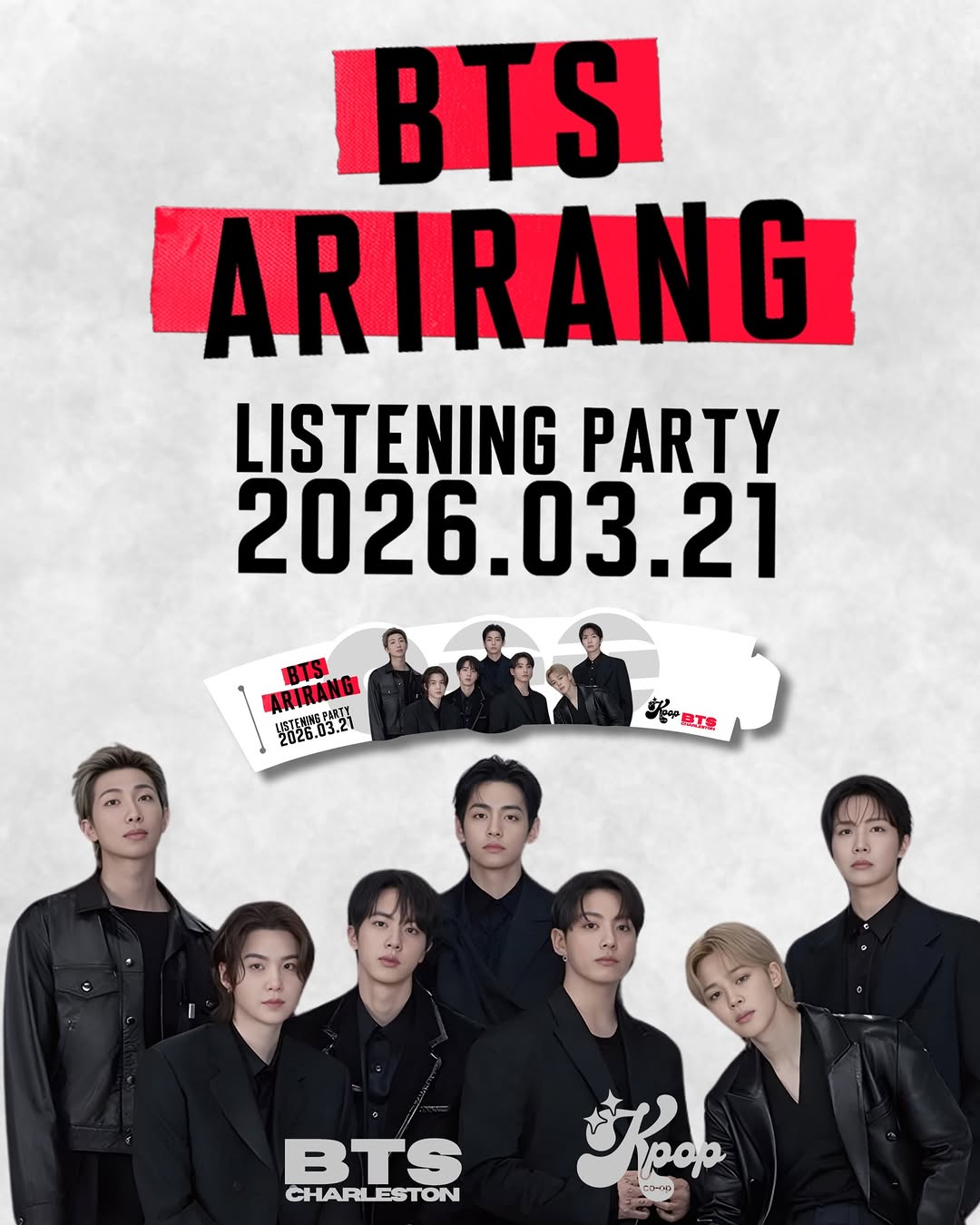 Arirang listening party