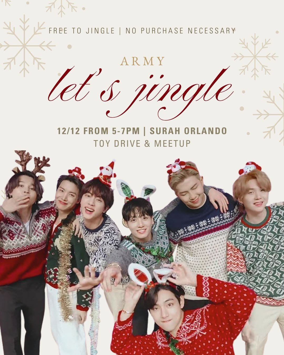 ARMY/ATINY holiday meetup & toy drive - Image 5