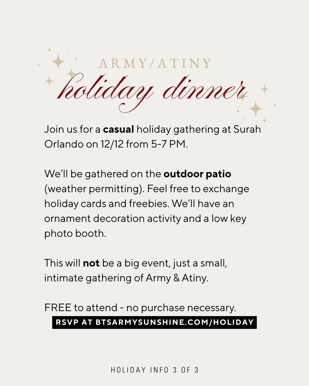ARMY/ATINY holiday meetup & toy drive - Image 6