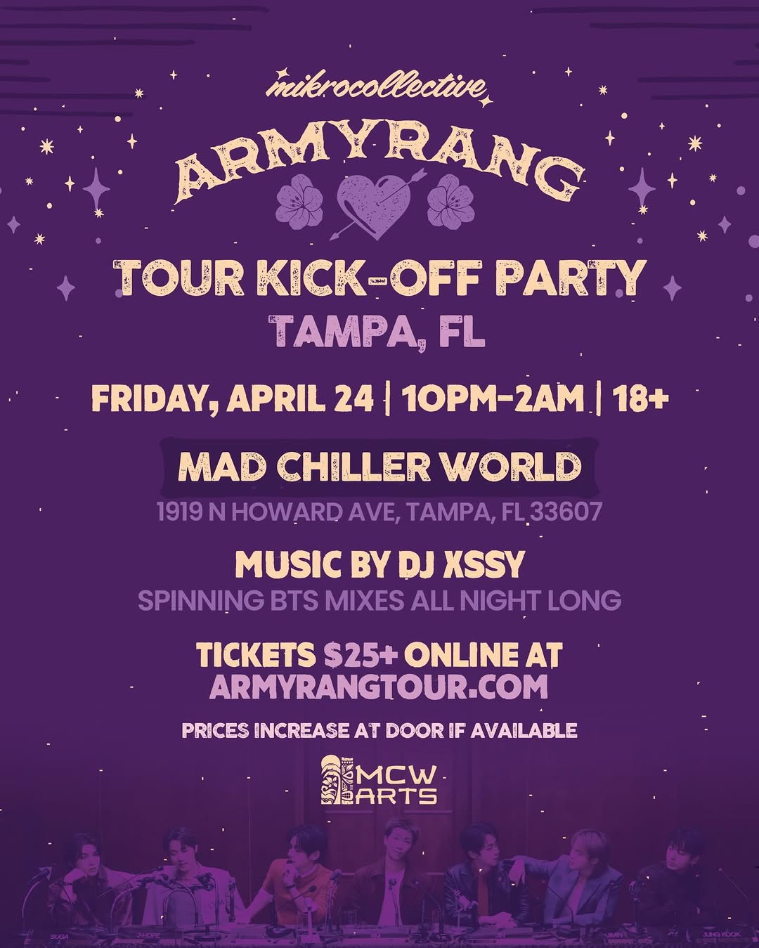 ARMYRANG - TOUR KICK-OFF PARTY