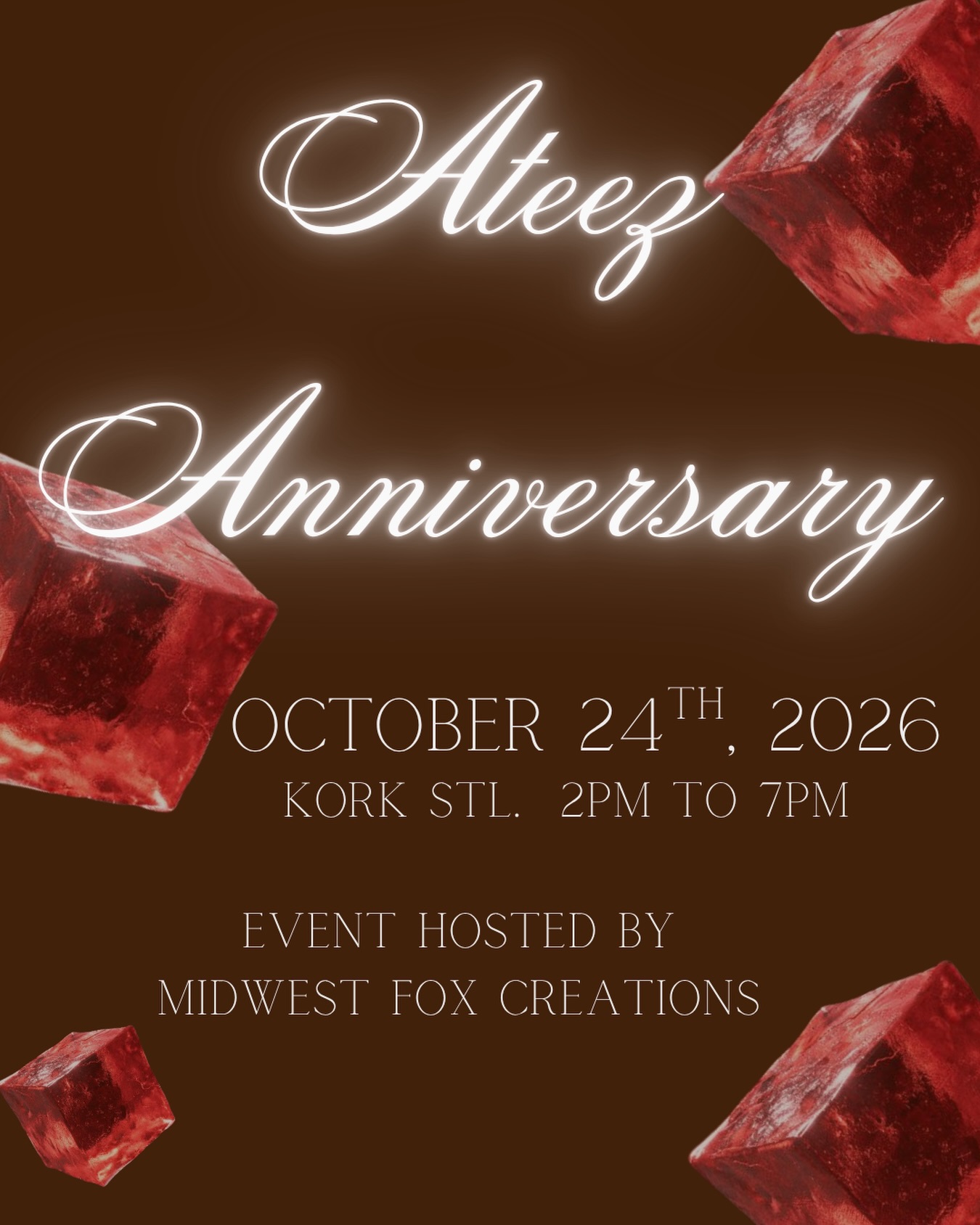 ATEEZ Anniversary – St. Louis, October 24, 2026 | Kpop Tracker